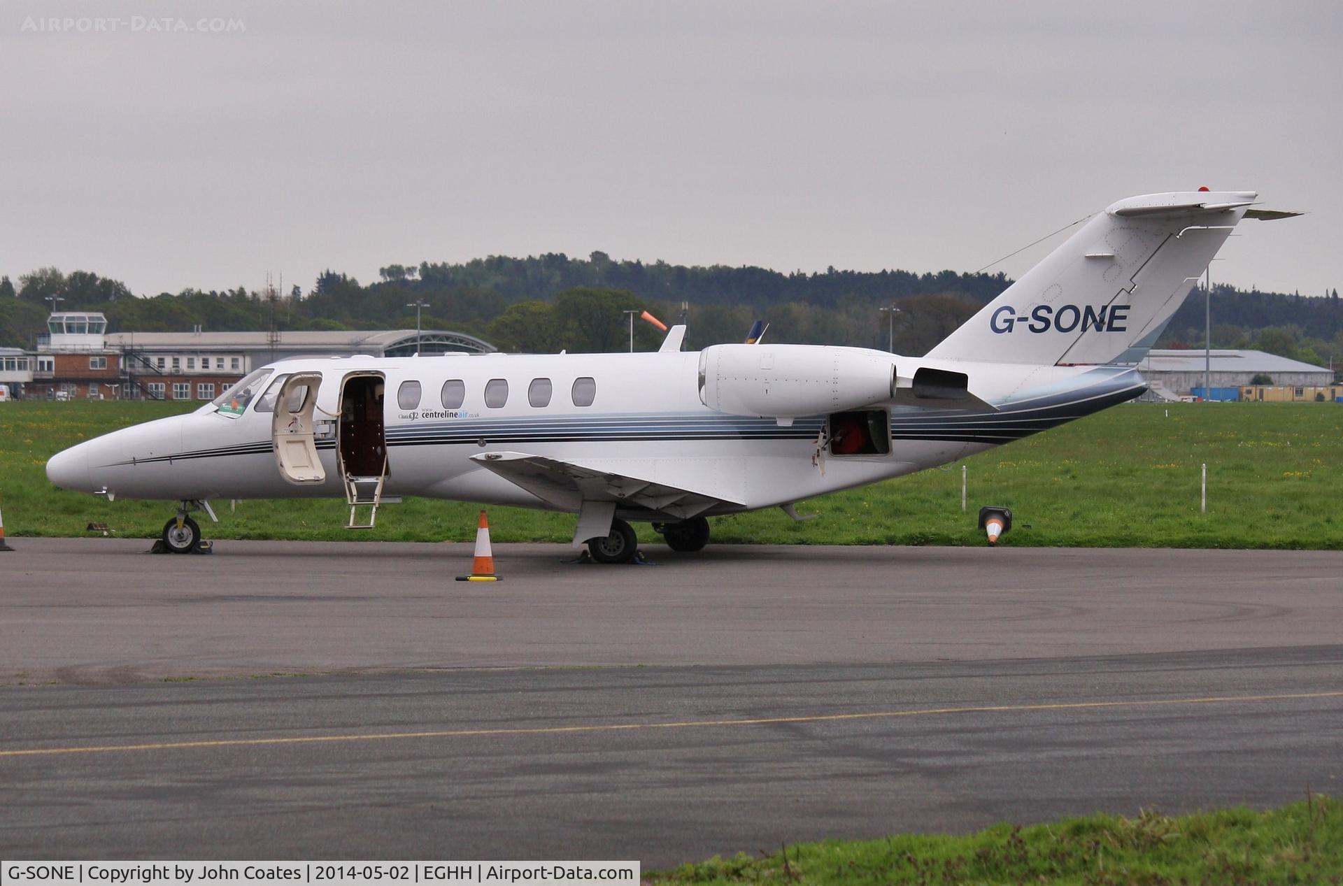 G-SONE, 2001 Cessna 525A CitationJet CJ2 C/N 525A-0031, At CSE
