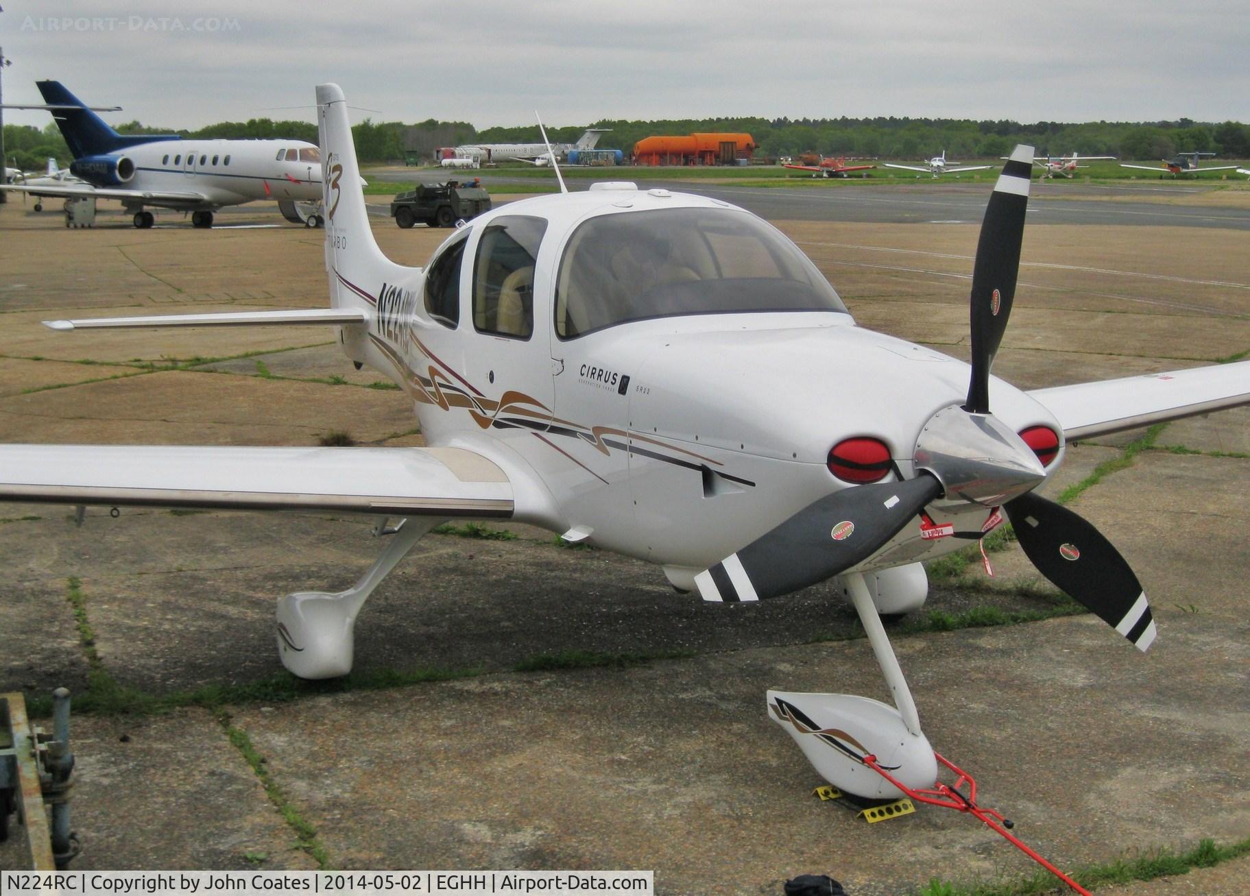 N224RC, Cirrus SR22 G3 GTS Turbo C/N 2919, At Jetworks
