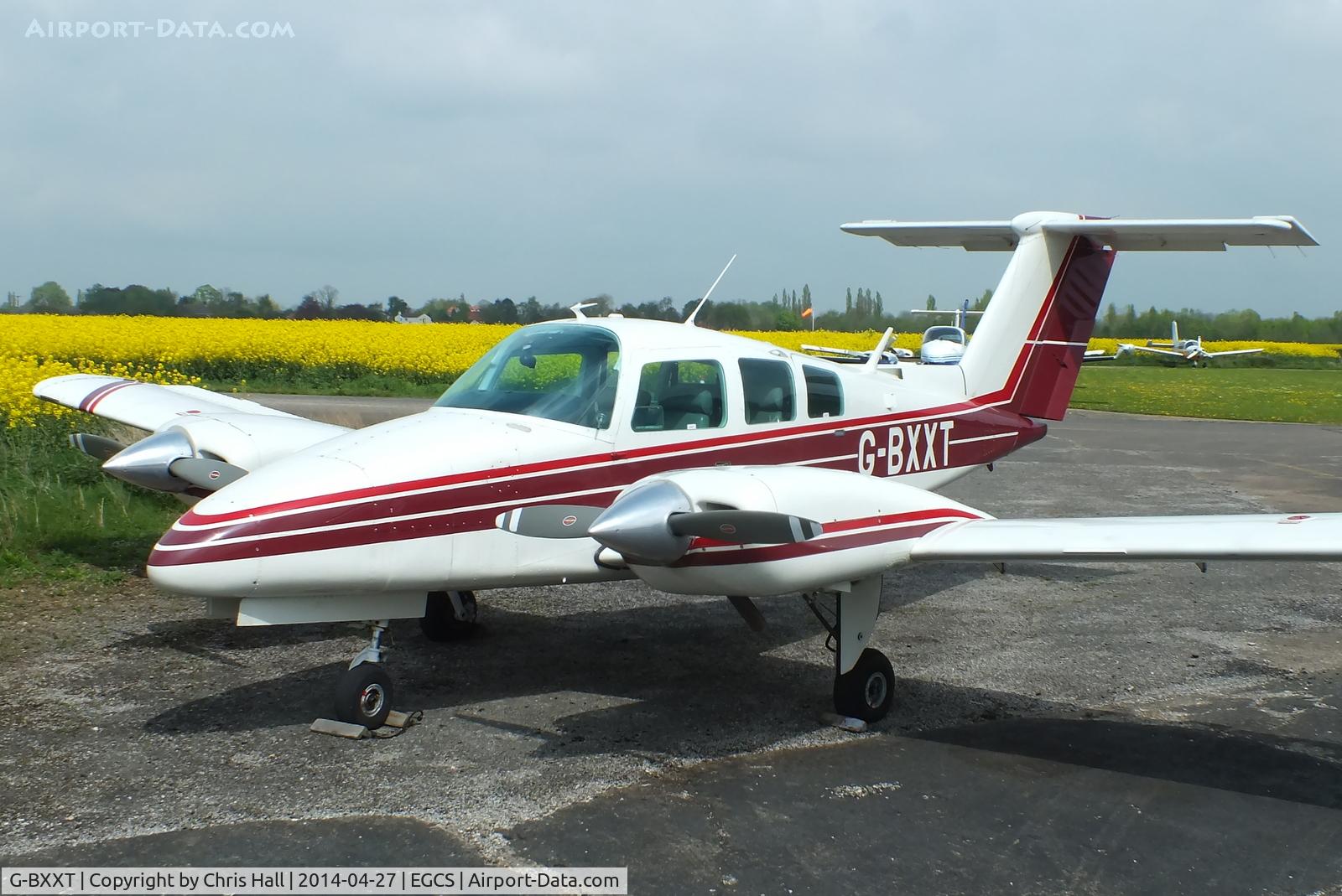 G-BXXT, 1979 Beech 76 Duchess C/N ME-212, Pridenote Ltd