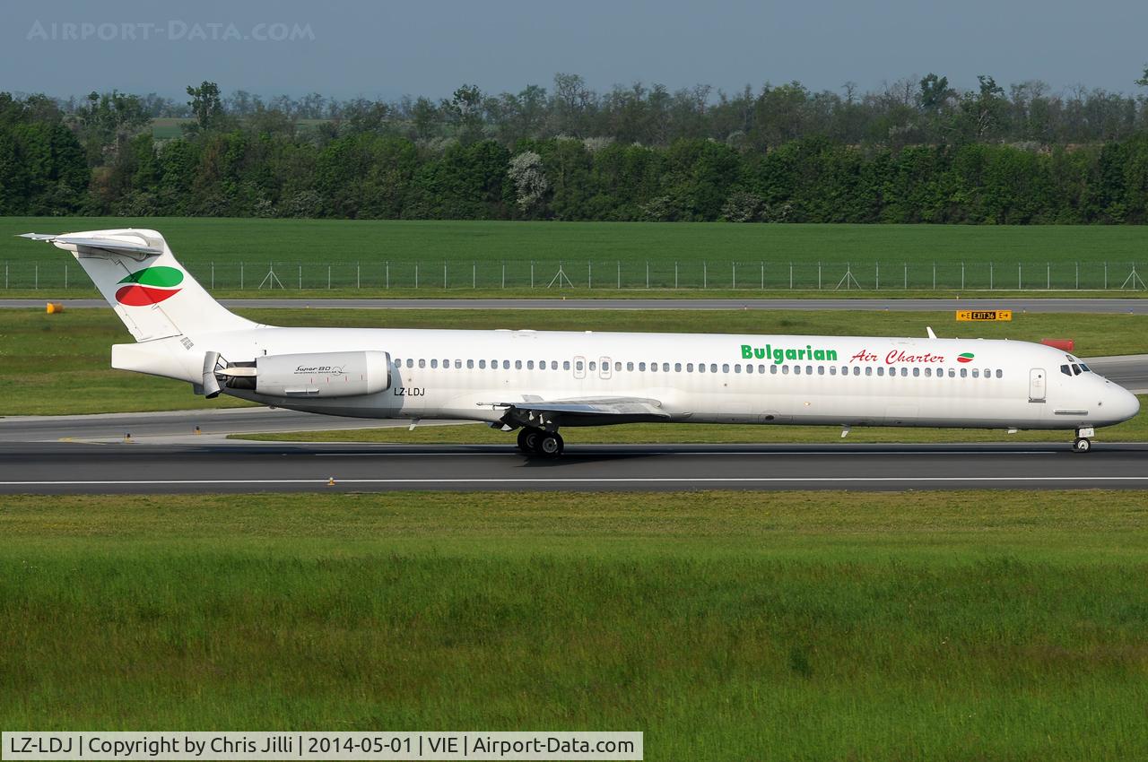 LZ-LDJ, 1995 McDonnell Douglas MD-82 (DC-9-82) C/N 53230, Bulgarian Air Charter