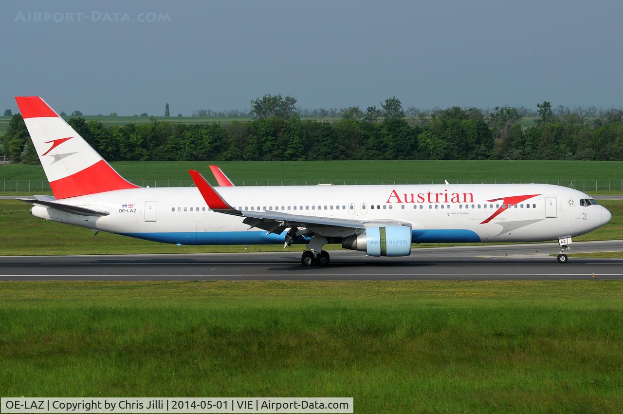 OE-LAZ, 1999 Boeing 767-3Z9 C/N 30331, Austrian Airlines