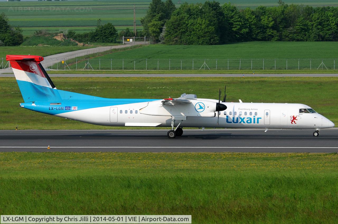 LX-LGM, 2012 De Havilland Canada DHC-8-402Q Dash 8 C/N 4425, Luxair