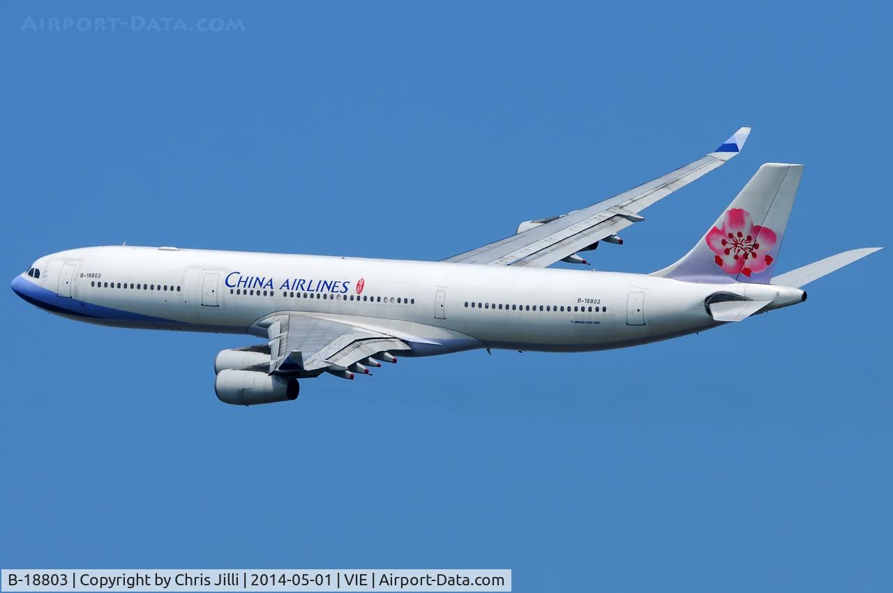 B-18803, 2001 Airbus A340-313 C/N 411, China Airlines