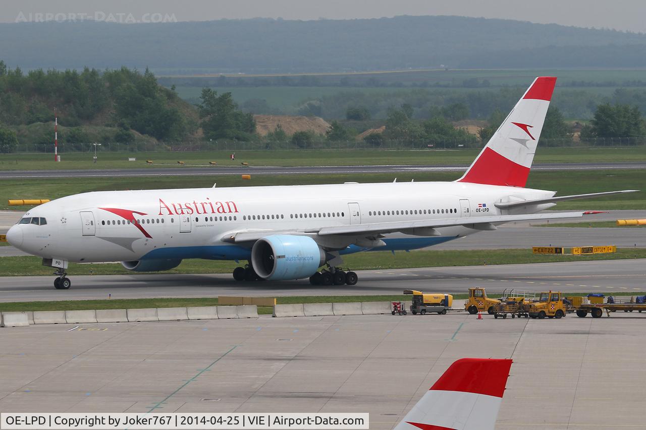 OE-LPD, 2006 Boeing 777-2Z9/ER C/N 35960, Austrian Airlines
