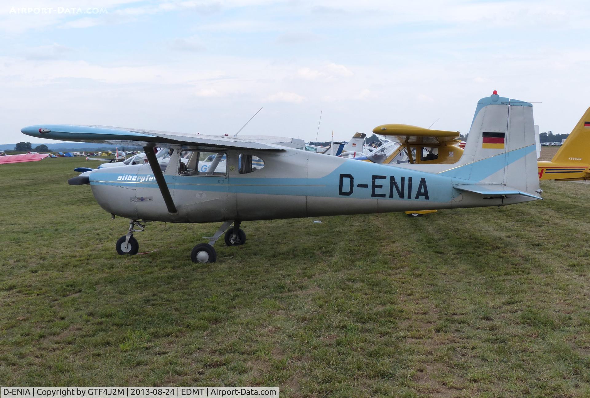 D-ENIA, Cessna 150 C/N 17844, D-ENIA at Tannheim 24.8.13