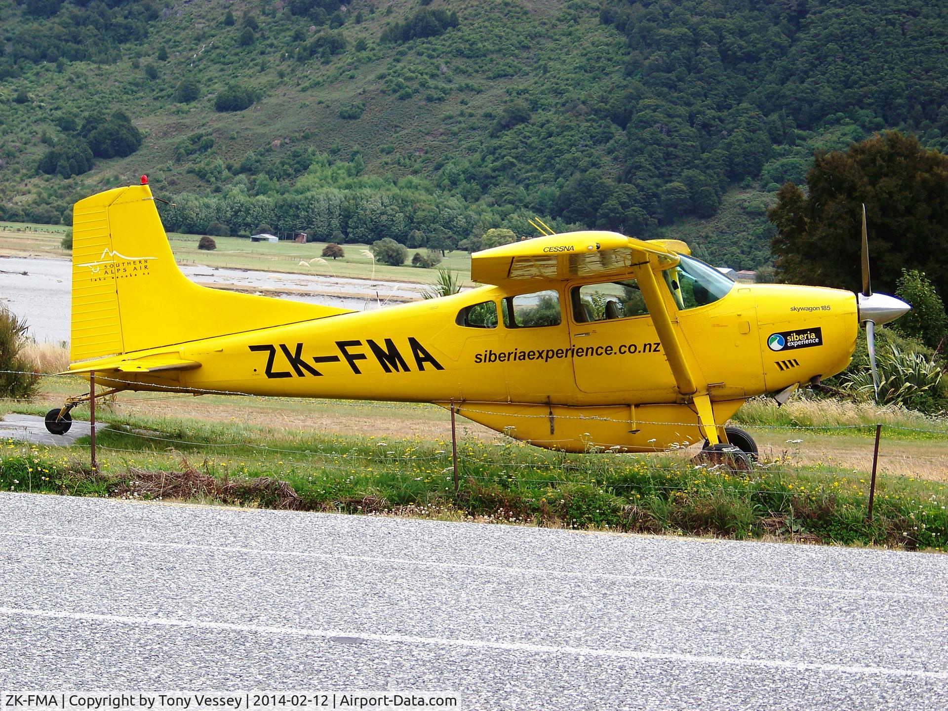 ZK-FMA, Cessna A185F Skywagon 185 C/N 18503513, Cessna A185F Skywagon 185