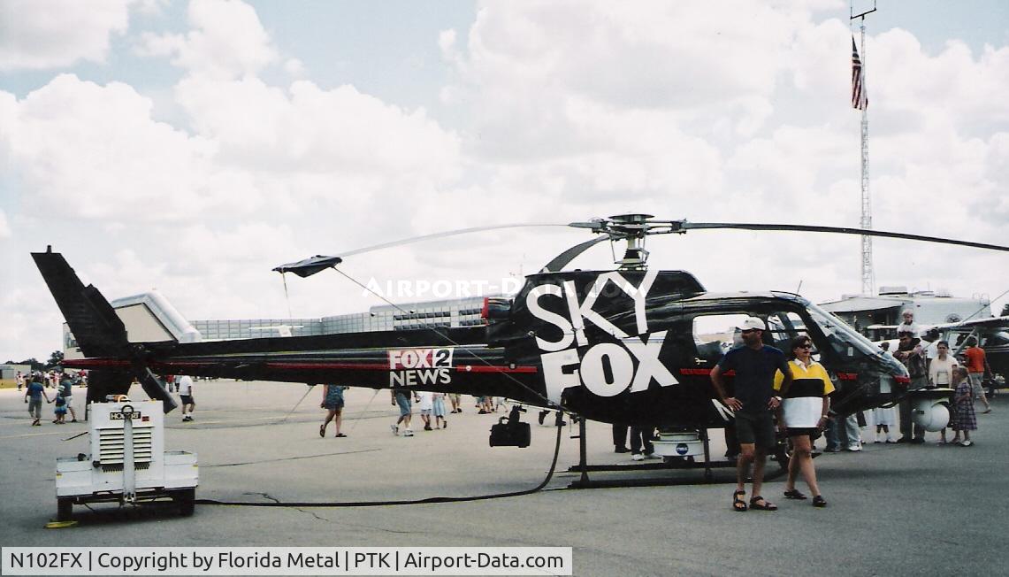 N102FX, 1989 Eurocopter AS-350BA Ecureuil C/N 2180, Pontiac Airport Open House