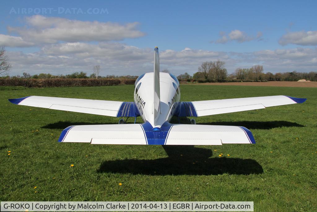 G-ROKO, 2009 Roko Aero NG4 HD C/N 020/2009, Roko Aero NG 4HD at The Real Aeroplane Club's Early Bird Fly-In, Breighton Airfield, April 2014.