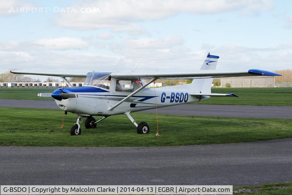 G-BSDO, 1978 Cessna 152 C/N 152-81657, Cessna 152 at The Real Aeroplane Club's Early Bird Fly-In, Breighton Airfield, April 2014.
