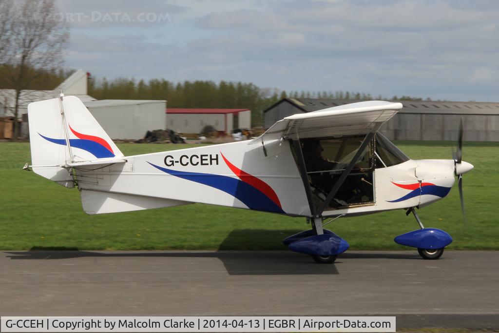 G-CCEH, 2003 Best Off Skyranger 912(2) C/N BMAA/HB/267, Best Off Skyranger 912(2) at The Real Aeroplane Club's Early Bird Fly-In, Breighton Airfield, April 2014.