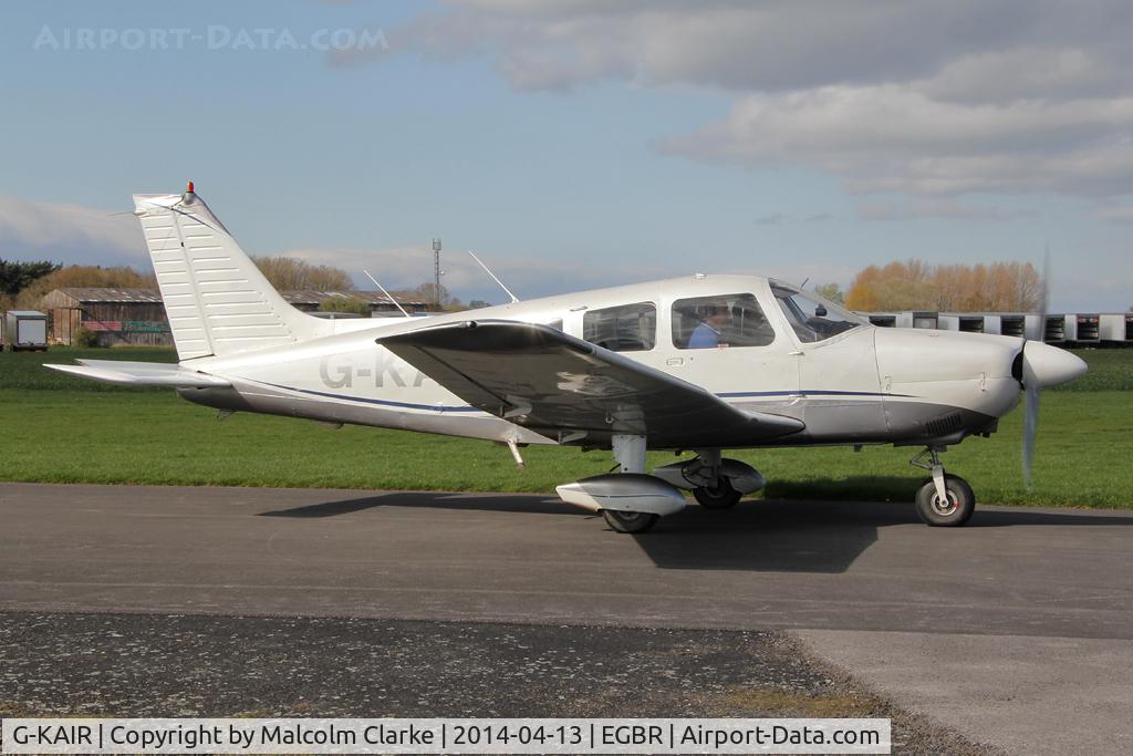 G-KAIR, 1978 Piper PA-28-181 Cherokee Archer II C/N 28-7990176, Piper PA-28-181 Cherokee Archer II at The Real Aeroplane Club's Early Bird Fly-In, Breighton Airfield, April 2014.
