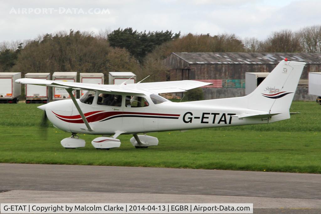 G-ETAT, 2000 Cessna 172S Skyhawk SP C/N 172S8674, Cessna 172S Skyhawk at The Real Aeroplane Club's Early Bird Fly-In, Breighton Airfield, April 2014.