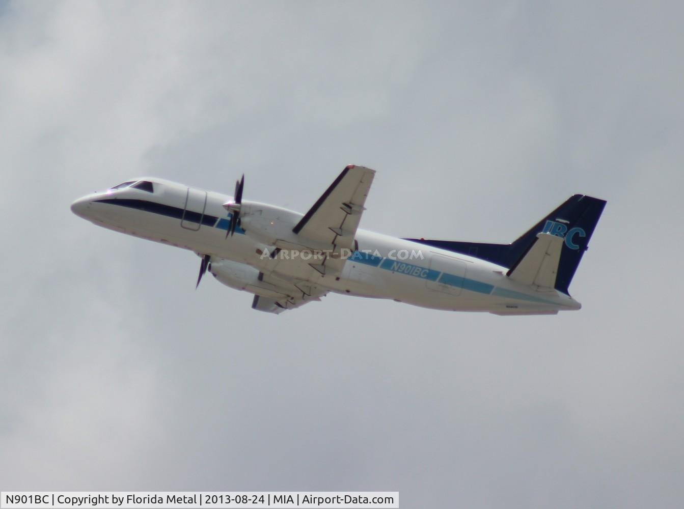 N901BC, 1987 Saab 340A C/N 340A-088, IBC Saab 340