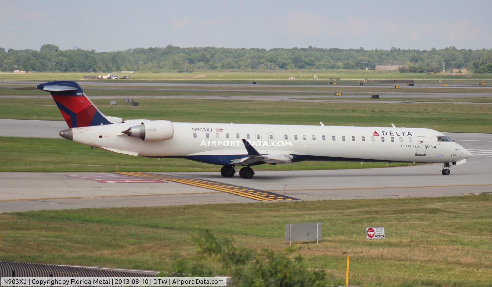 N903XJ, 2007 Bombardier CRJ-900 (CL-600-2D24) C/N 15134, Delta Connection CRJ-900