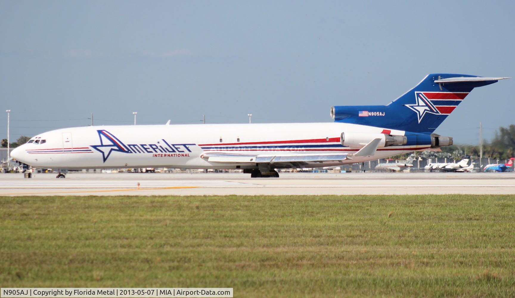 N905AJ, 1980 Boeing 727-231 C/N 21989, Amerijet 727-200