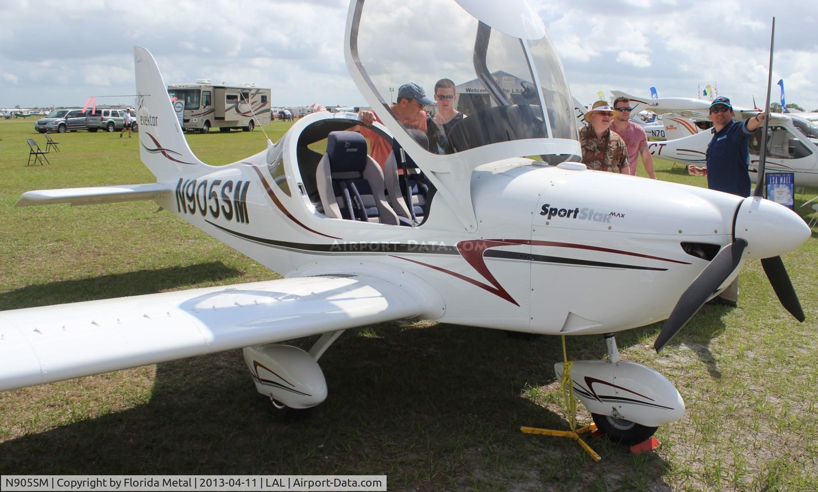 N905SM, Evektor-Aerotechnik Sportstar Max C/N 20101306, Evektor Sportstar Max