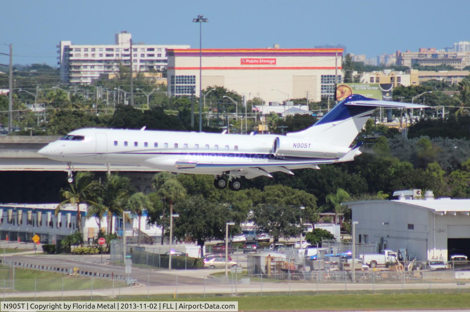 N905T, 2005 Bombardier BD-700-1A10 Global Express XRS C/N 9179, Global Express