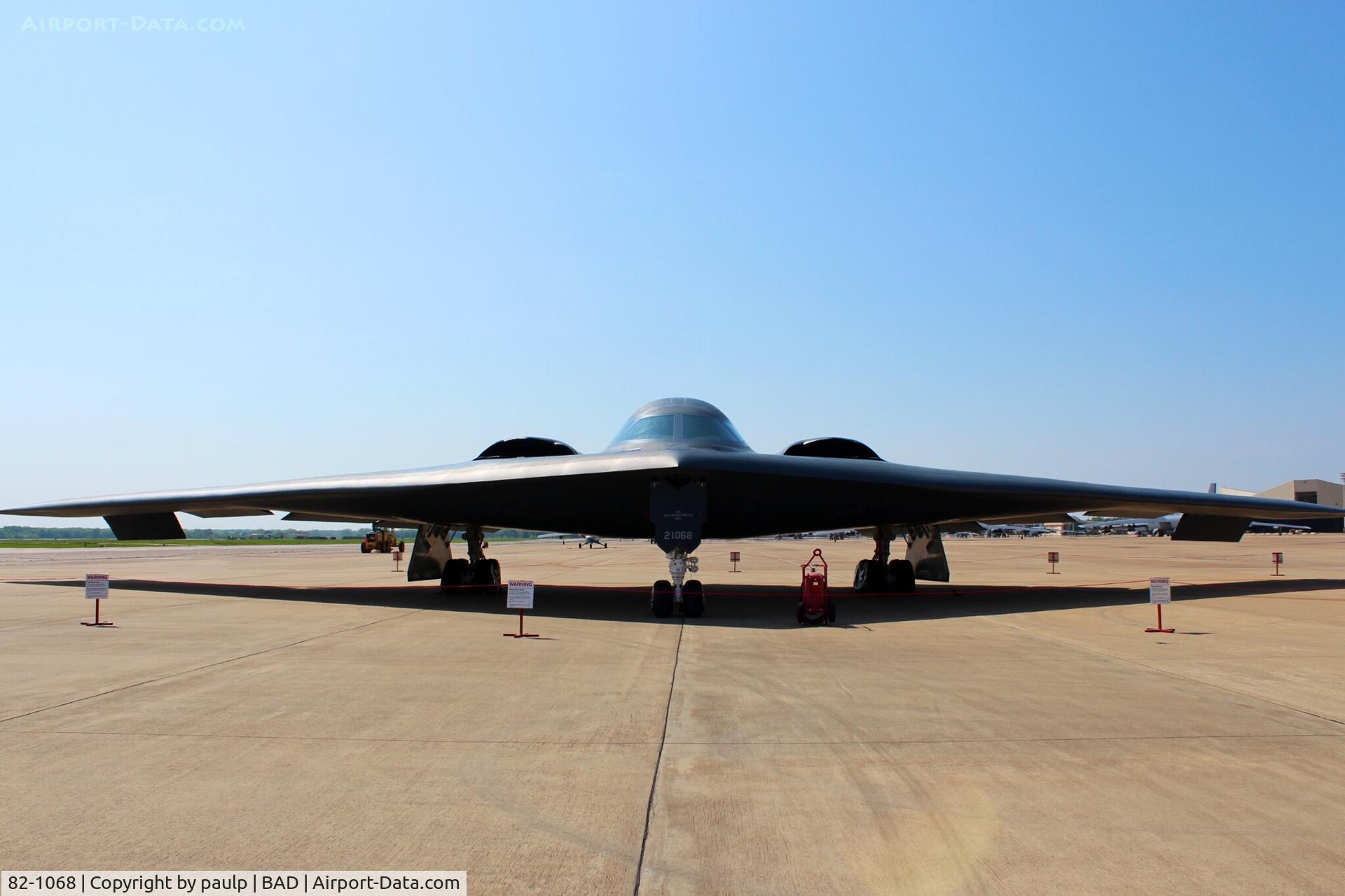 82-1068, 1982 Northrop Grumman B-2A Spirit C/N 1003/AV-3, At Barksdale Air Force Base.