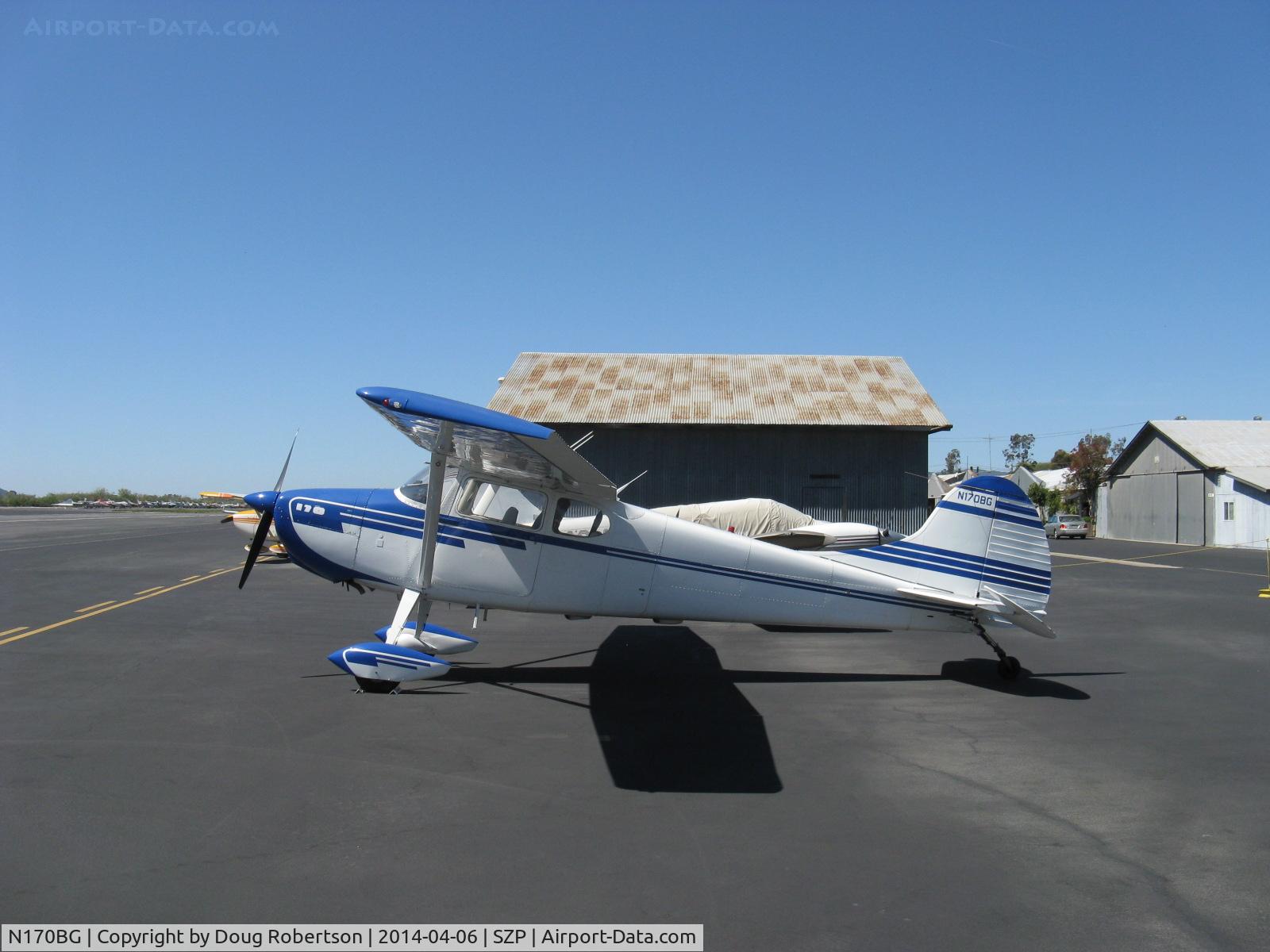 N170BG, 1952 Cessna 170B C/N 25392, 1952 Cessna 170B, Continental C-145-2 145 Hp