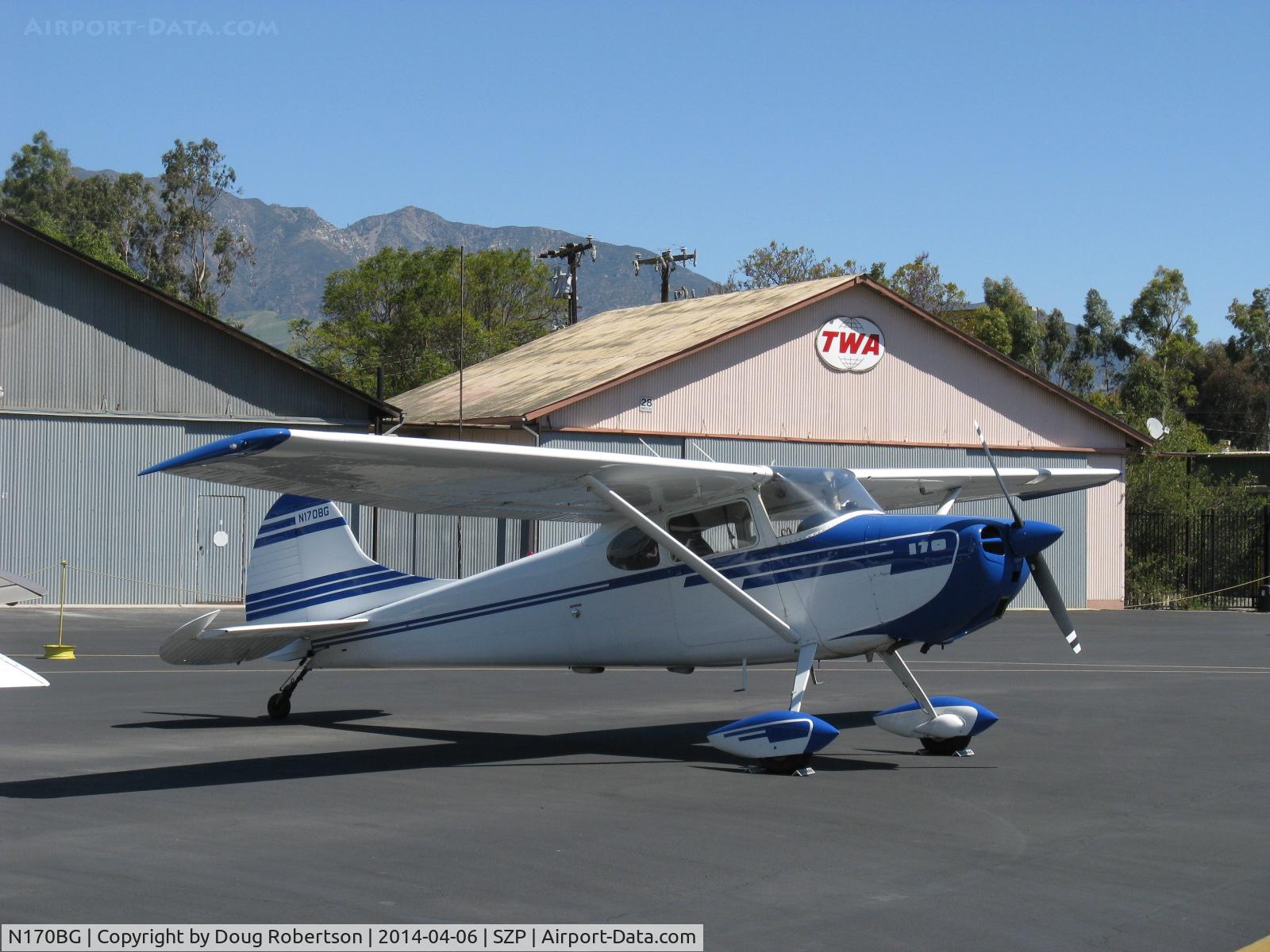 N170BG, 1952 Cessna 170B C/N 25392, 1952 Cessna 170B, Continental C-145-2 145 Hp, beautiful classic