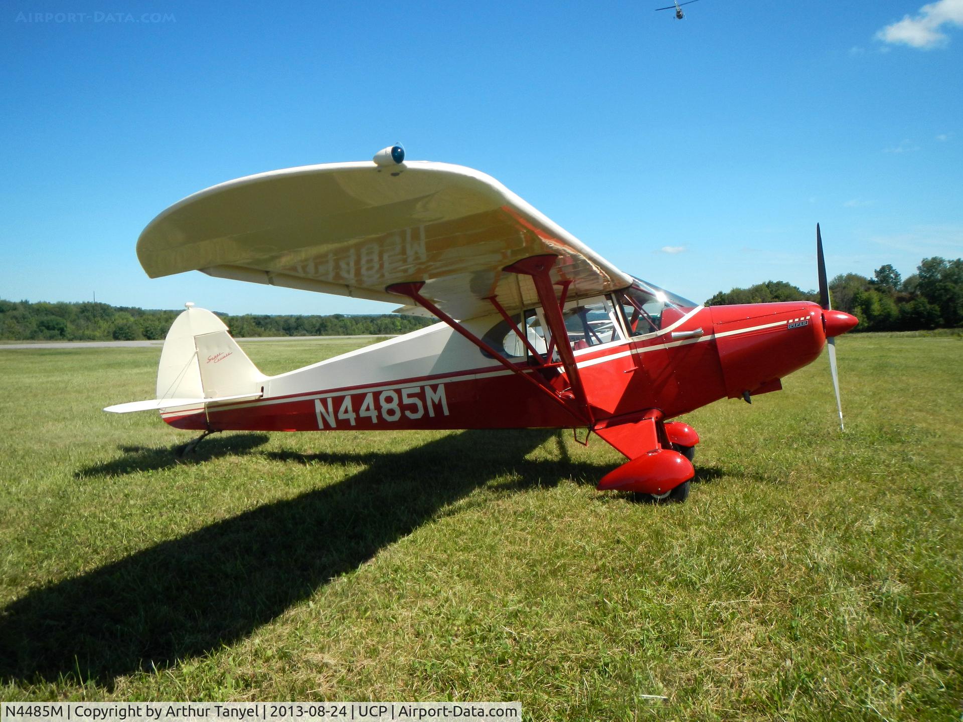 N4485M, 1947 Piper PA-12 Super Cruiser C/N 12-3438, On display @ UCP Wheels and Wings Airshow