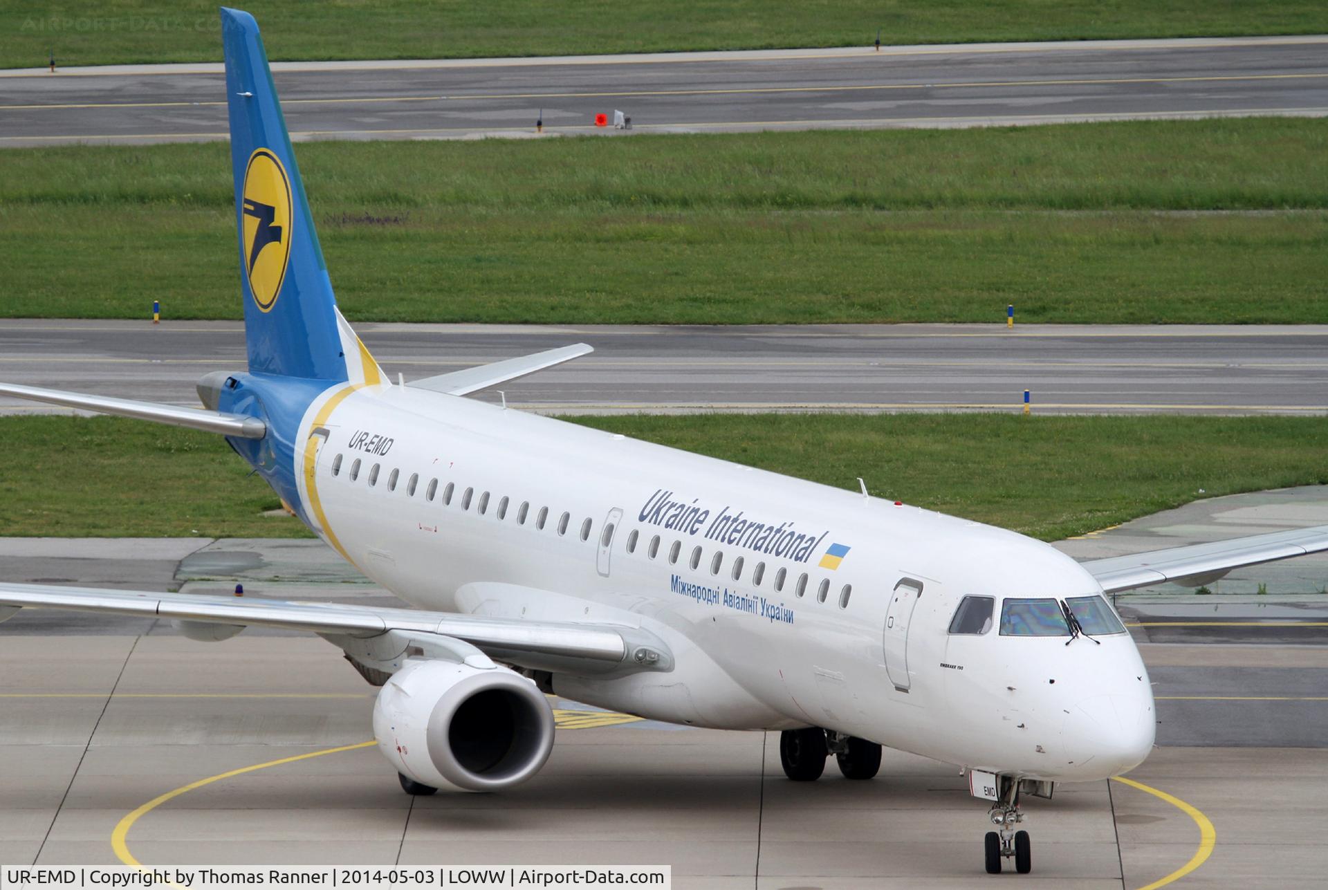 UR-EMD, 2013 Embraer 190STD (ERJ-190-100) C/N 19000602, Ukraine Emb190