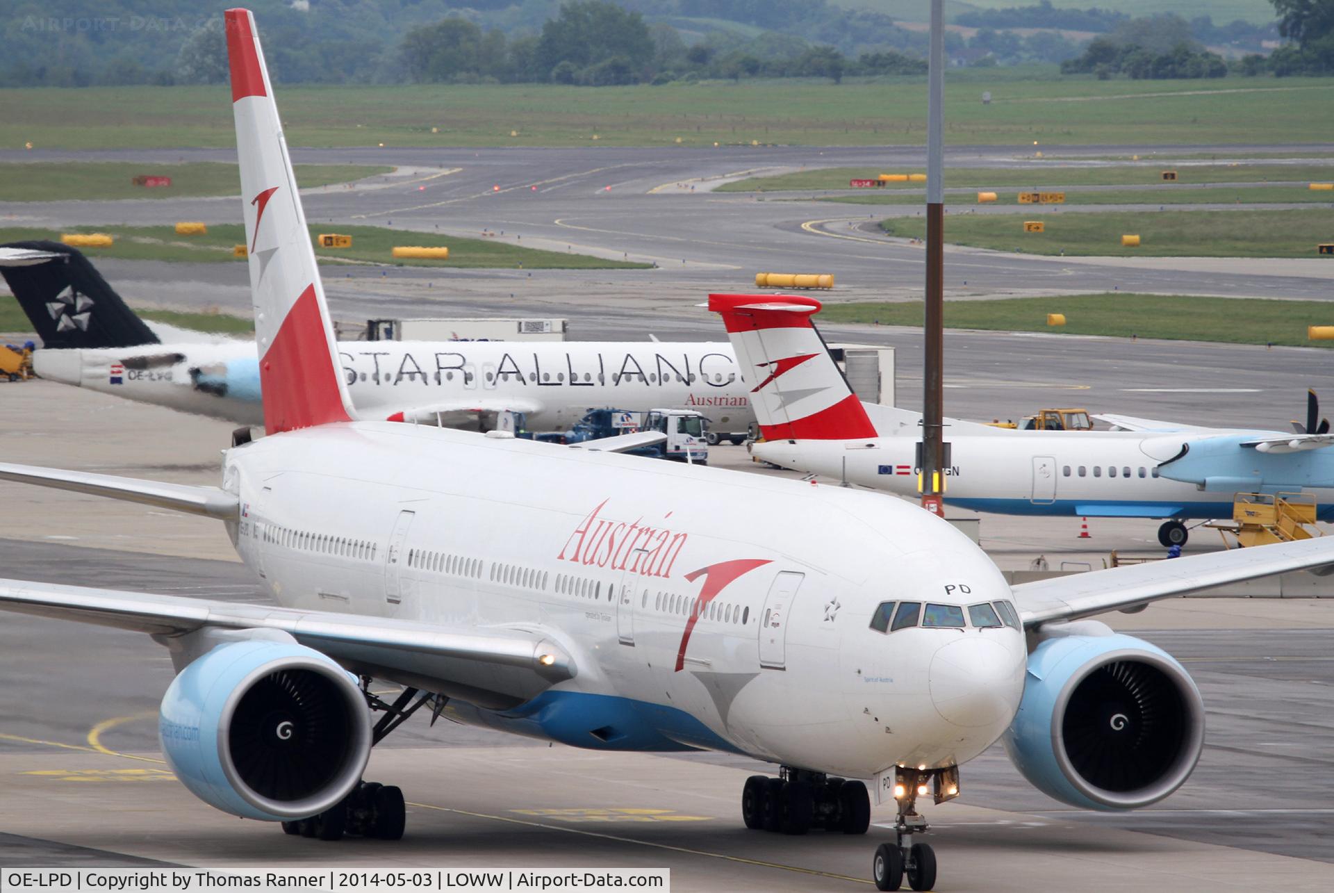 OE-LPD, 2006 Boeing 777-2Z9/ER C/N 35960, Austrian B777