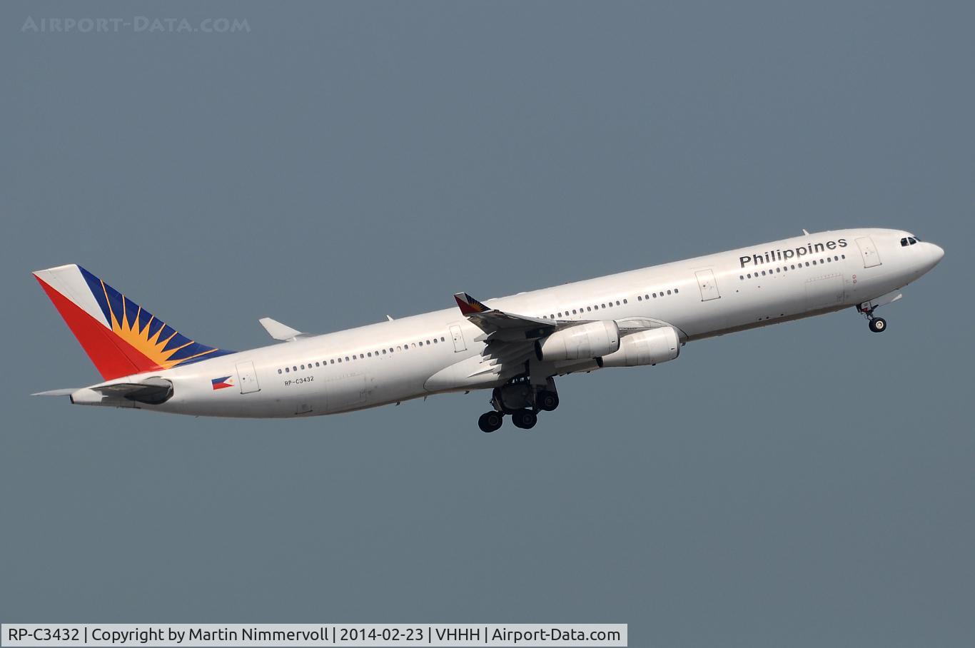 RP-C3432, 1997 Airbus A340-313X C/N 187, Philippine Airlines