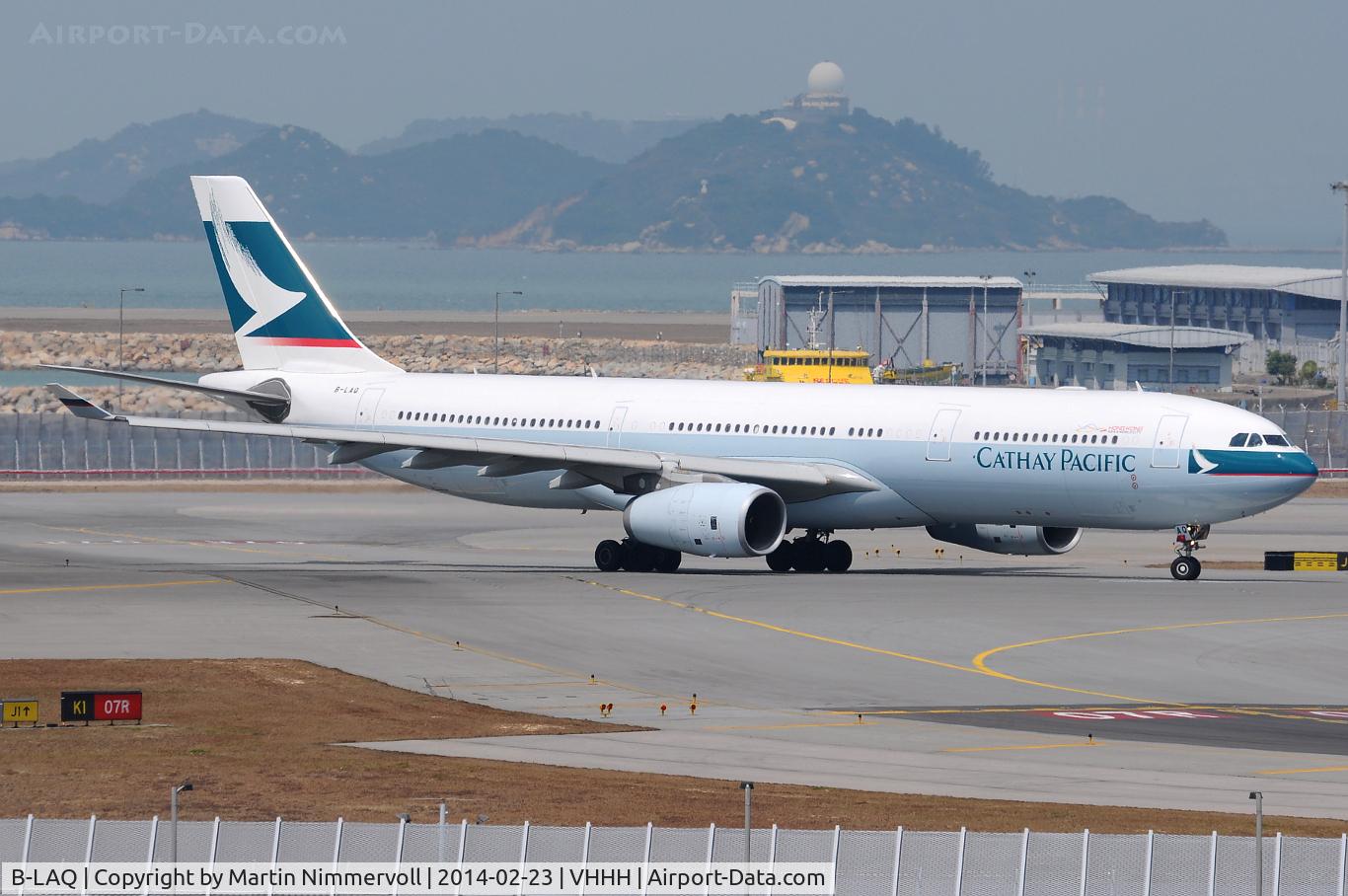 B-LAQ, 2012 Airbus A330-343 C/N 1349, Cathay Pacific