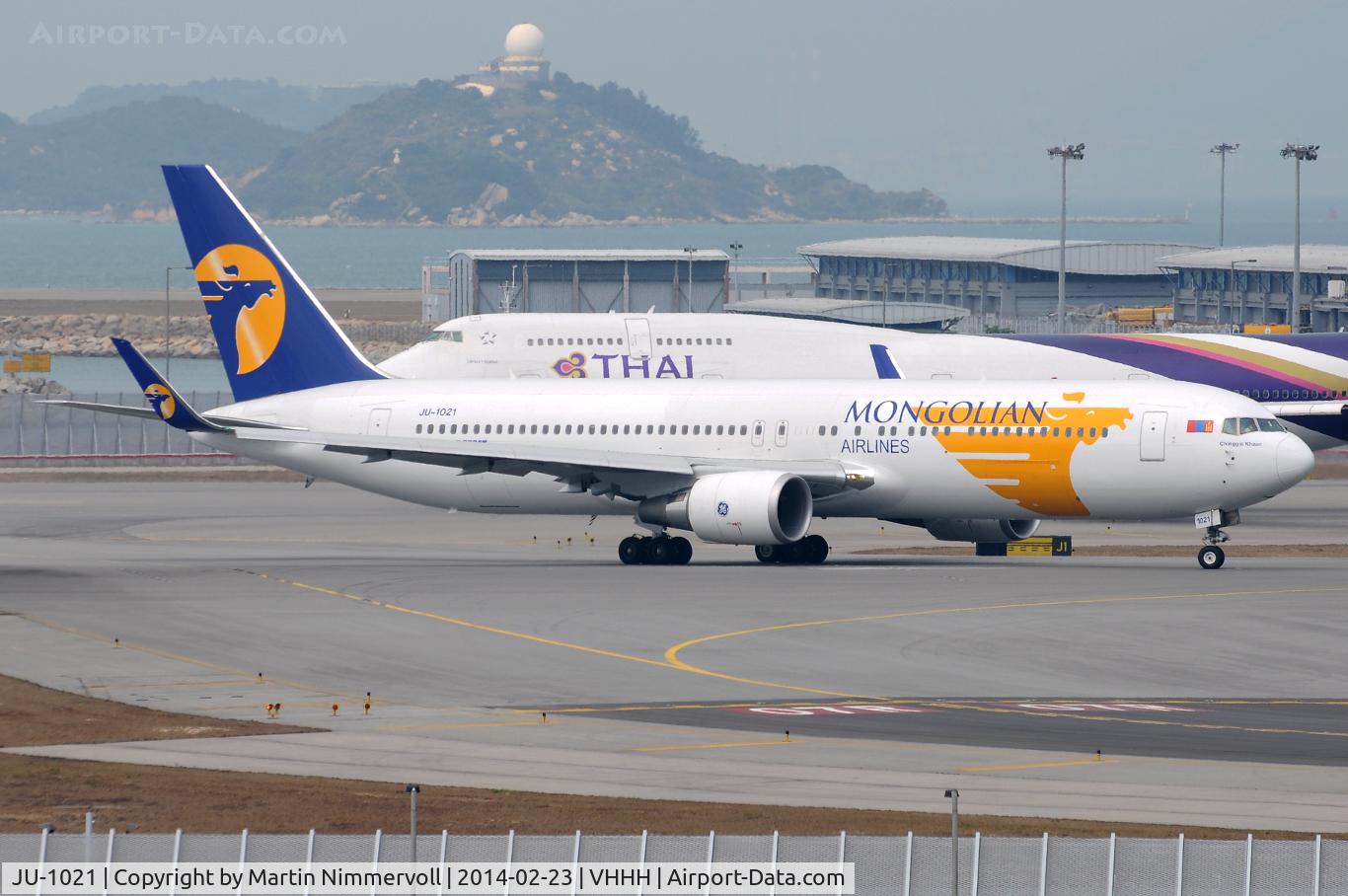 JU-1021, 2013 Boeing 767-34G/ER C/N 41519, MIAT