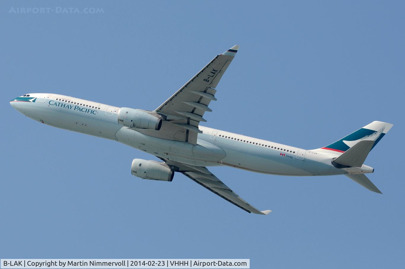 B-LAK, 2010 Airbus A330-343X C/N 1196, Cathay Pacific