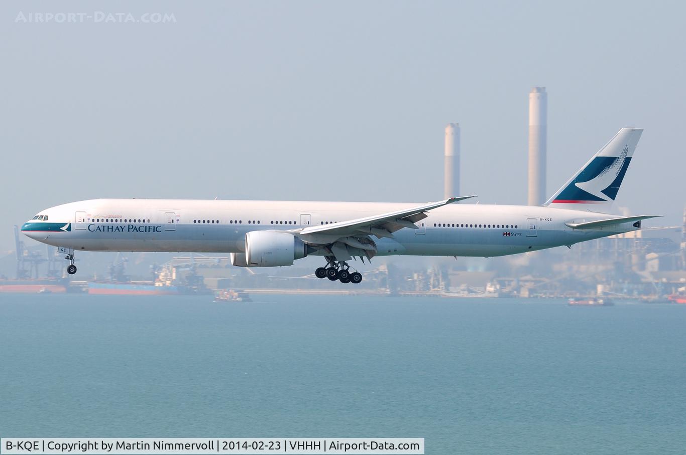 B-KQE, 2013 Boeing 777-367/ER C/N 41432, Cathay Pacific