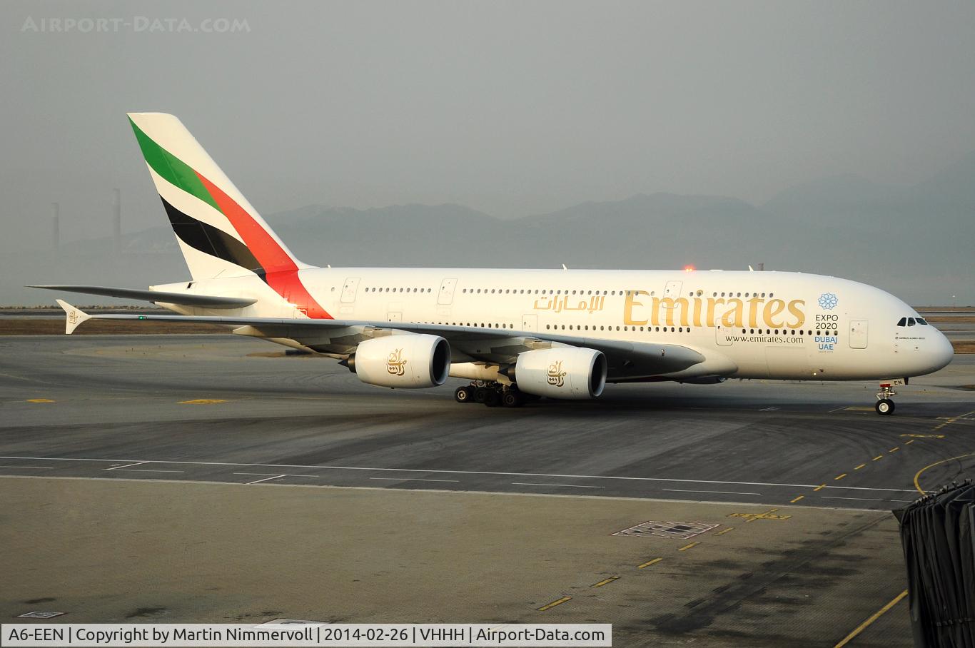 A6-EEN, 2013 Airbus A380-861 C/N 135, Emirates
