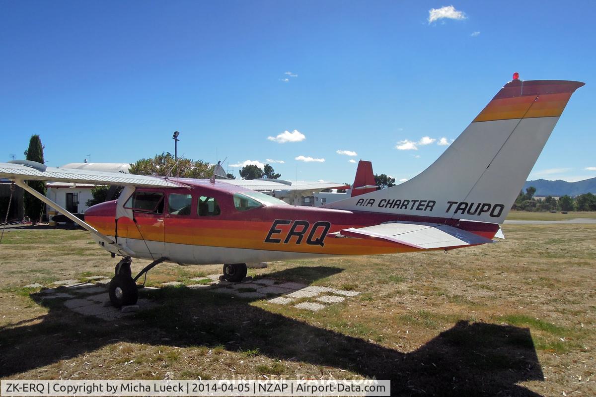 ZK-ERQ, 1971 Cessna U206F Stationair C/N U20601738, At Taupo