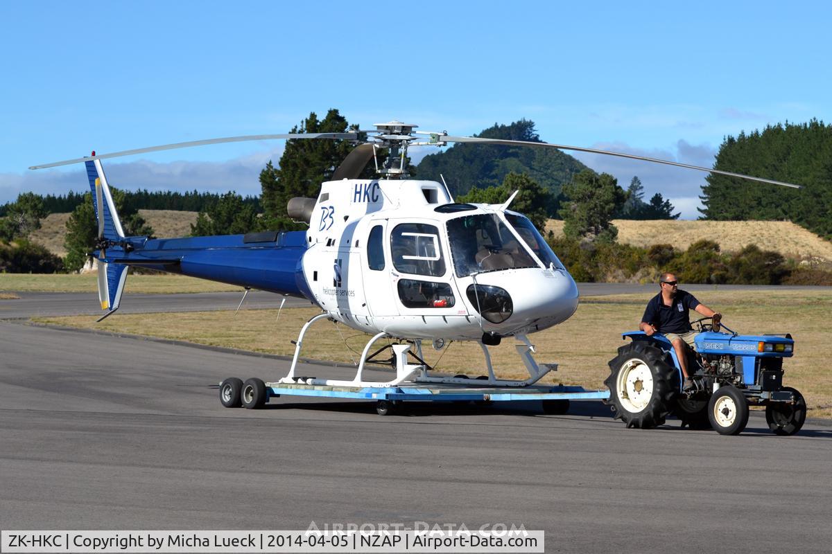 ZK-HKC, Eurocopter AS-350B-3 Ecureuil Ecureuil C/N 3247, At Taupo