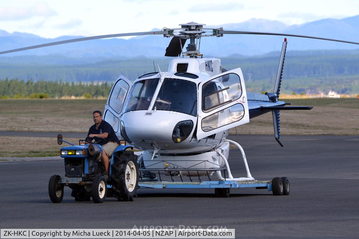 ZK-HKC, Eurocopter AS-350B-3 Ecureuil Ecureuil C/N 3247, At Taupo
