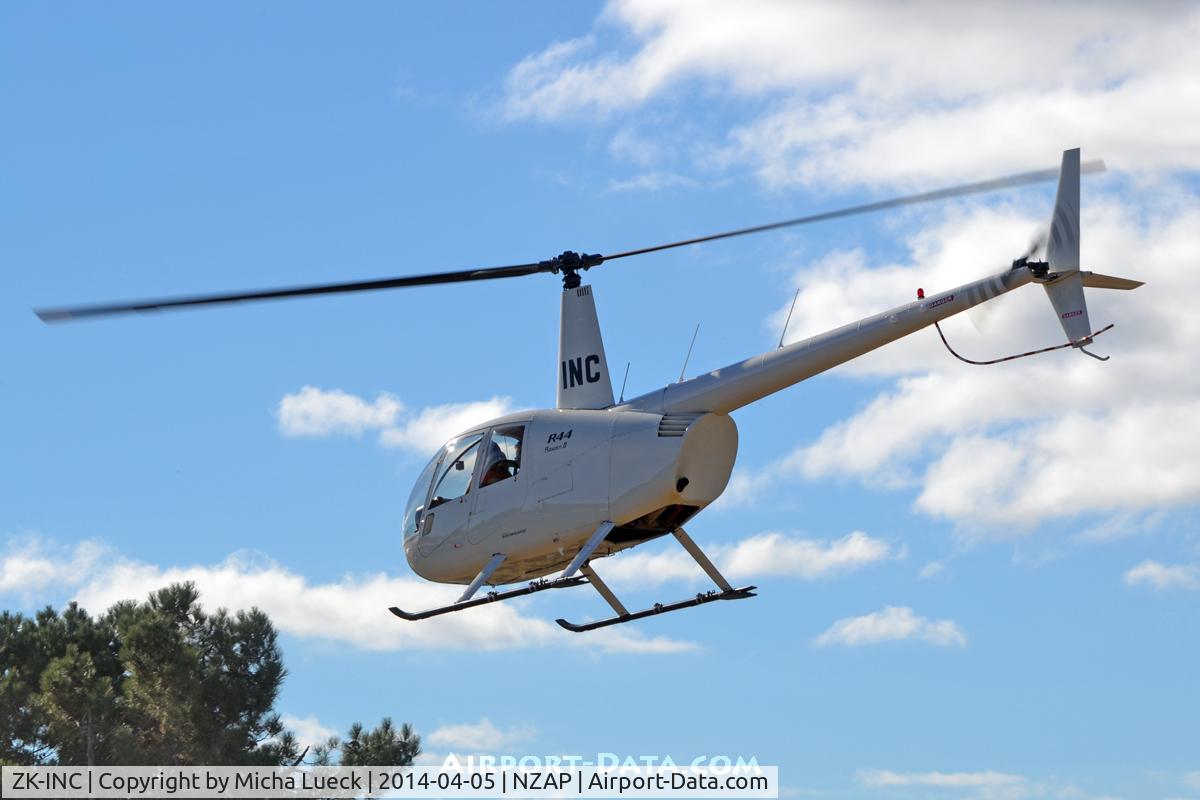 ZK-INC, 2006 Robinson R44 Raven II C/N 10940, At Taupo