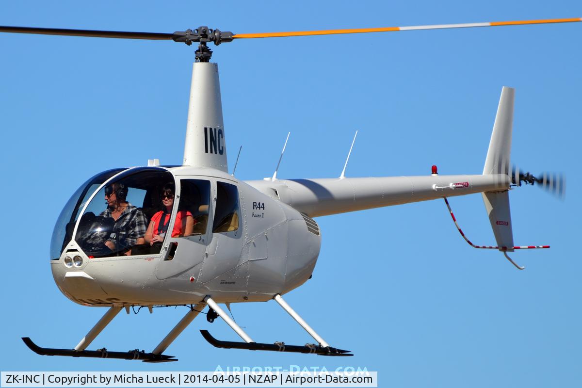 ZK-INC, 2006 Robinson R44 Raven II C/N 10940, At Taupo