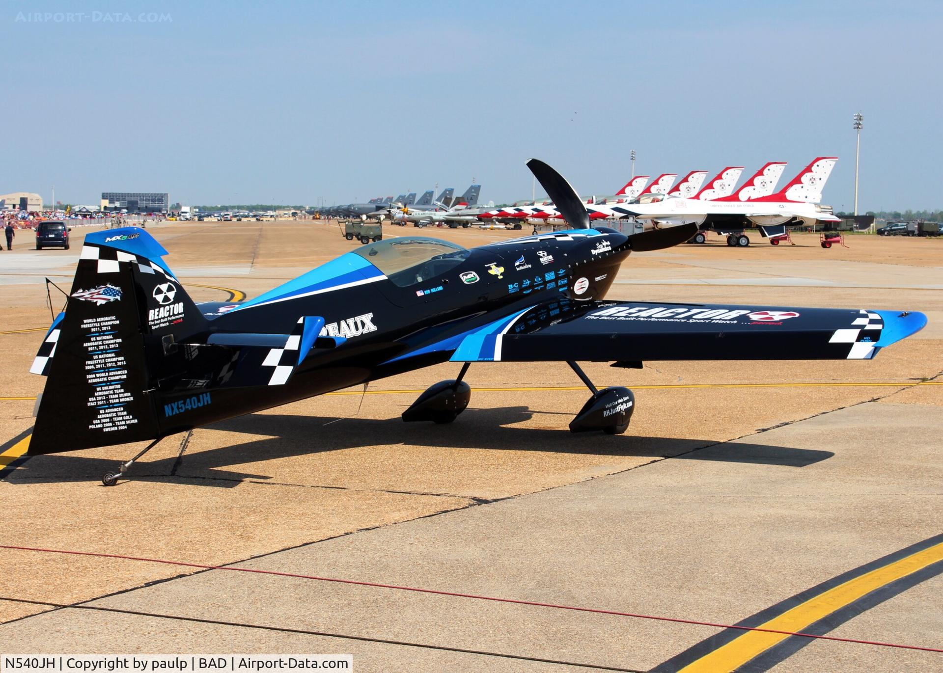 N540JH, MX Aircraft MXS C/N 14, At Barksdale Air Force Base.
