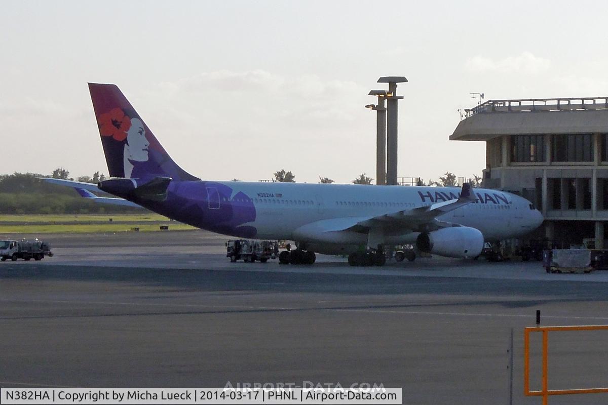 N382HA, 2010 Airbus A330-243 C/N 1171, At Honolulu