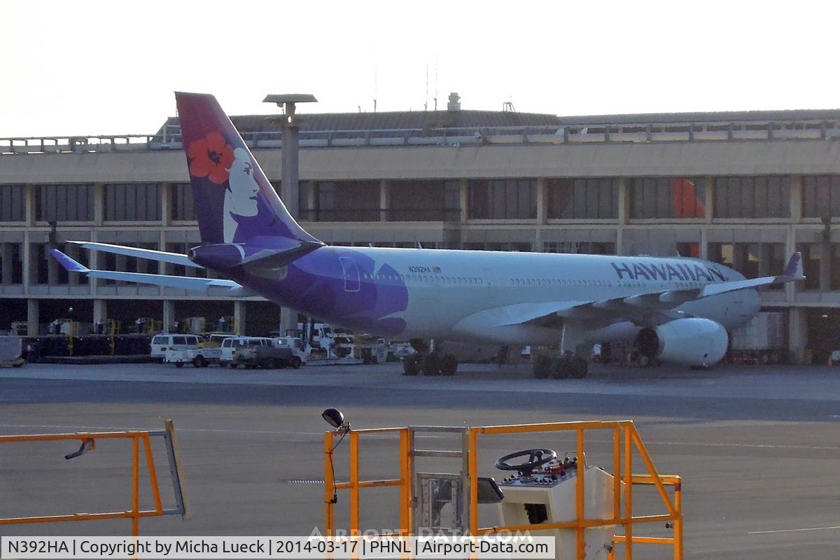 N392HA, 2013 Airbus A330-243 C/N 1404, At Honolulu