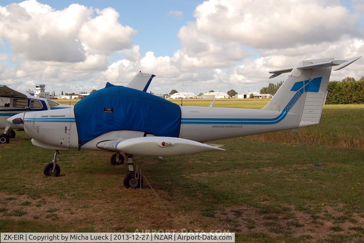 ZK-EIR, Piper PA-38-112 Tomahawk Tomahawk C/N 38-79A0219, At Ardmore