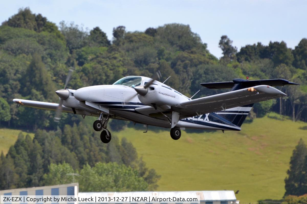 ZK-EZX, Beech 76 Duchess C/N ME-339, At Ardmore
