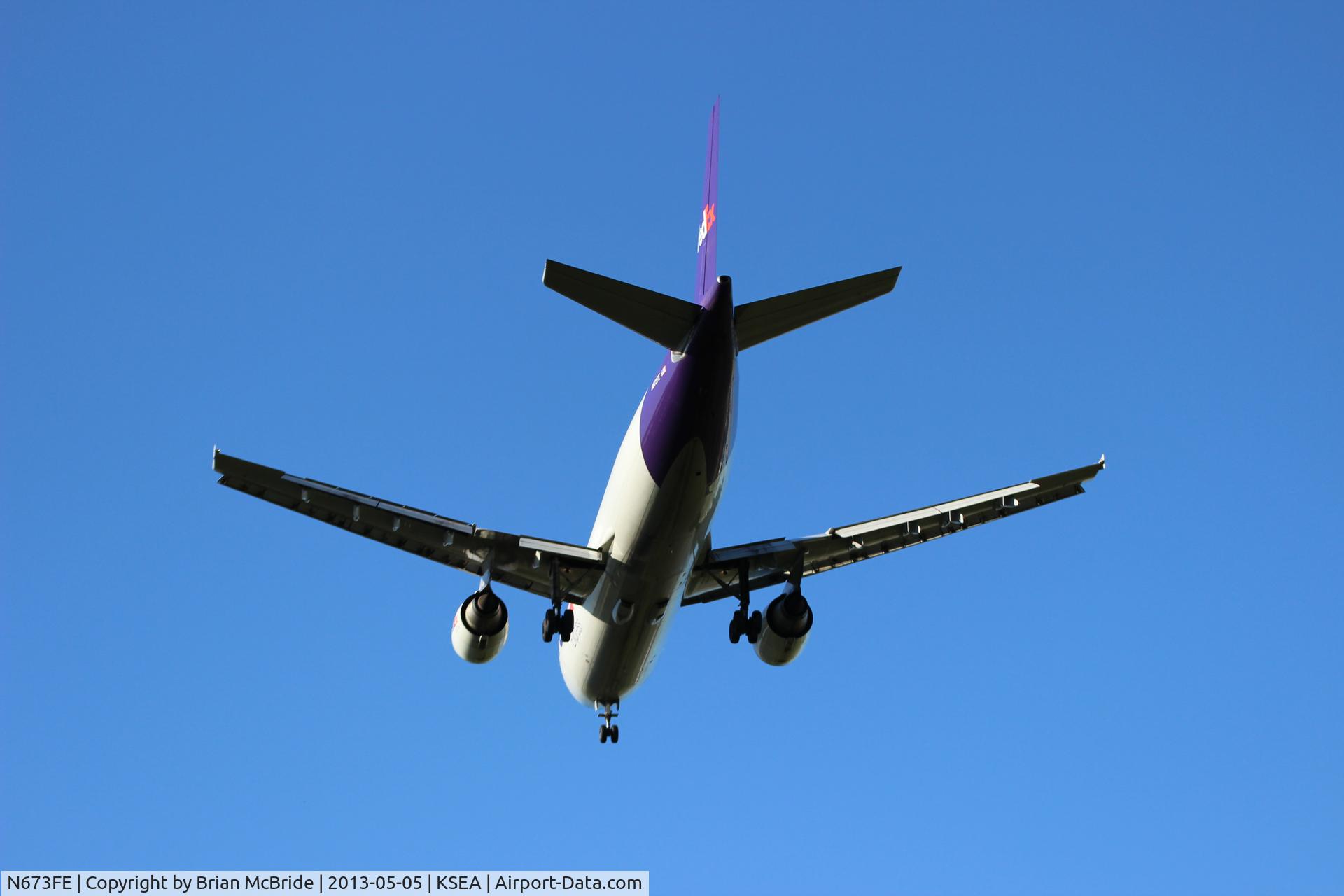 N673FE, 1997 Airbus A300F4-605R C/N 780, FedEx Express. A300F4-605R. N673FE 673 cn 780. Seattle Tacoma - International (SEA KSEA). Image © Brian McBride. 05 May 2013