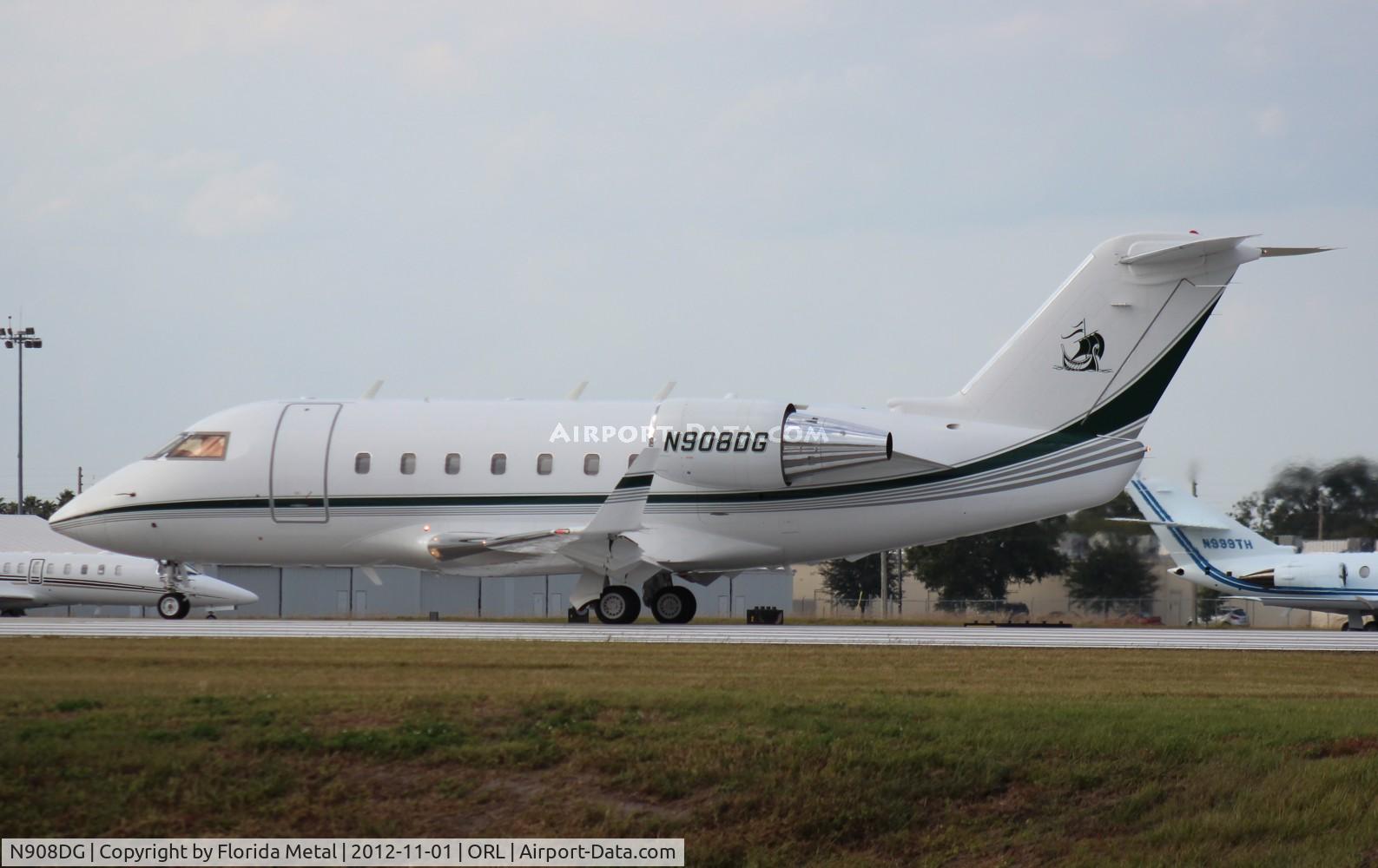 N908DG, 1988 Canadair Challenger 601-3A (CL-600-2B16) C/N 5018, Challenger 601