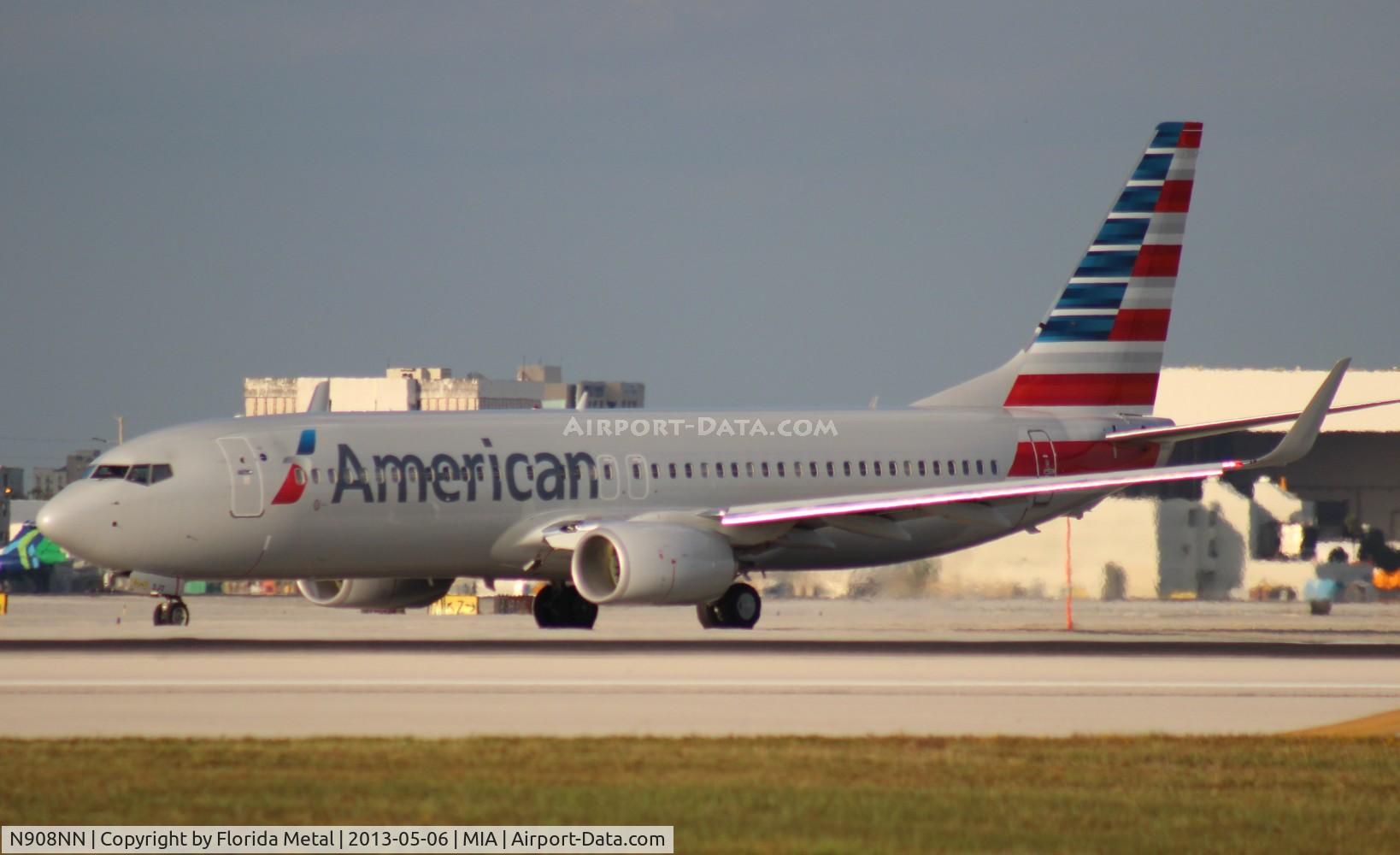 N908NN, 2012 Boeing 737-823 C/N 31157, American 737-800