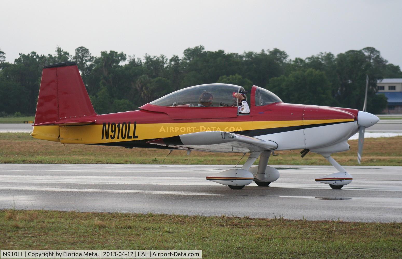 N910LL, Vans RV-8A C/N 80910, Vans RV-8A
