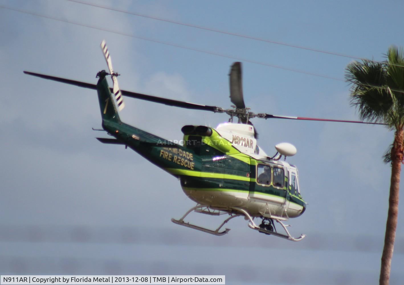 N911AR, 2005 Bell 412EP C/N 36382, Miami Dade Fire Rescue Bell 412EP