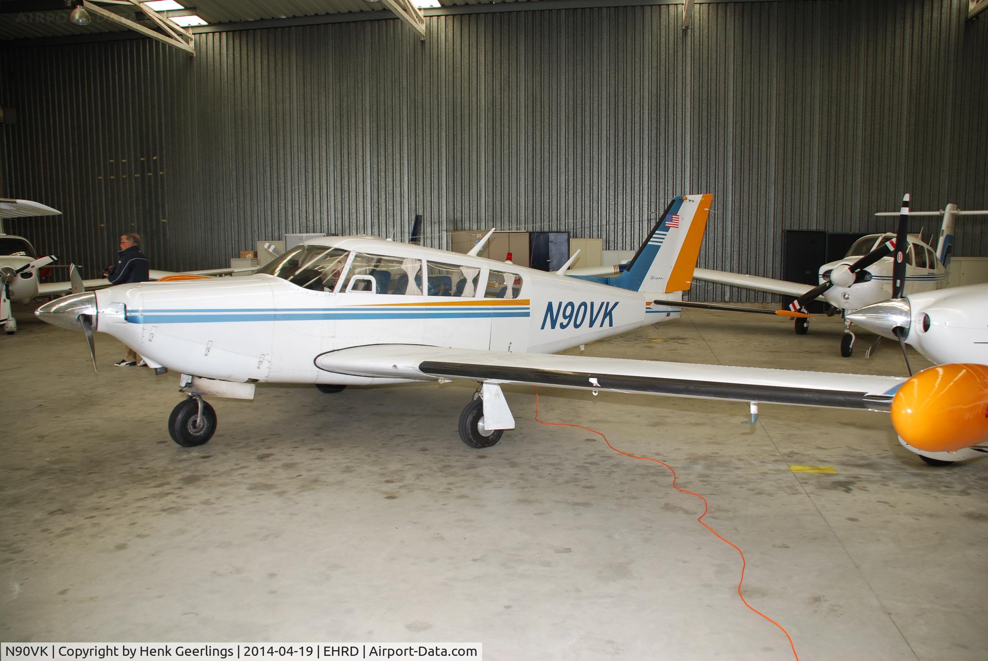 N90VK, 1970 Piper PA-24-260 Comanche C C/N 24-4926, Rotterdam The Hague Airport