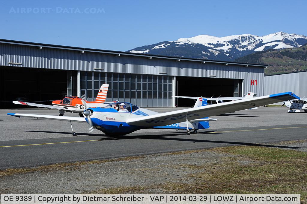 OE-9389, Scheibe SF-25C Falke C/N 44433, Scheibe SF25 Falke
